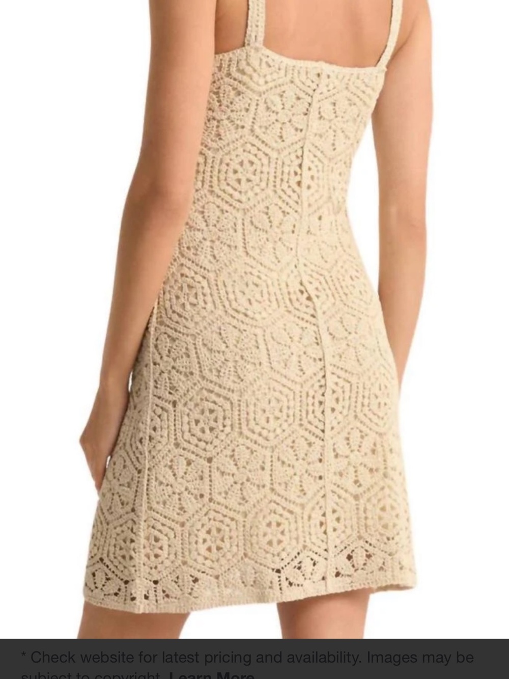 NWT • z supply allure crochet mini dress - size small - Picture 5 of 7